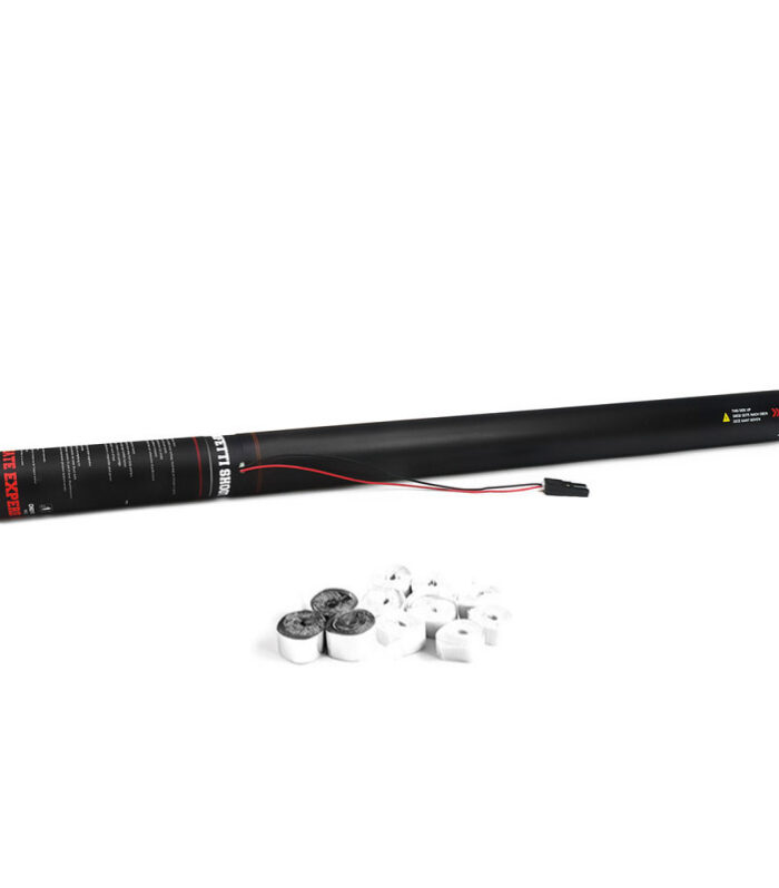 TCM FX - Elektromos Szalag Ágyú 80cm - Fehér Silver